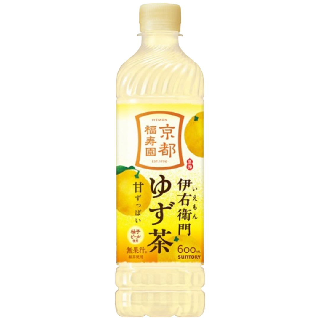 SUNTORY IEMON YUZU TEA 600ML