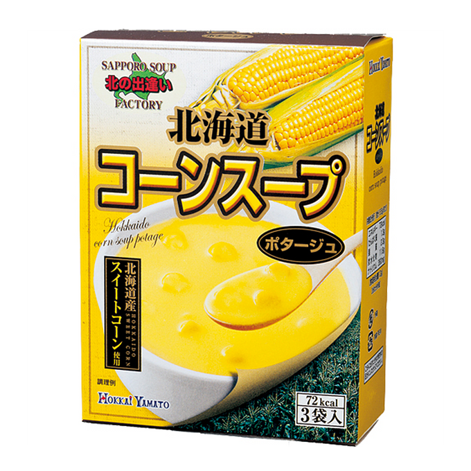 HOKKAI YAMATO CORN SOUP 3P