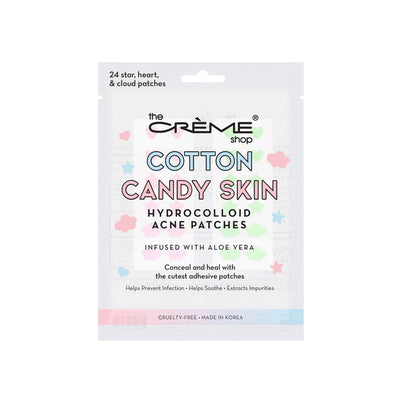 TCS COTTON CANDY SKIN HYDROCOLLOID ACNE PATCHES W/ ALOE PINK BLUE