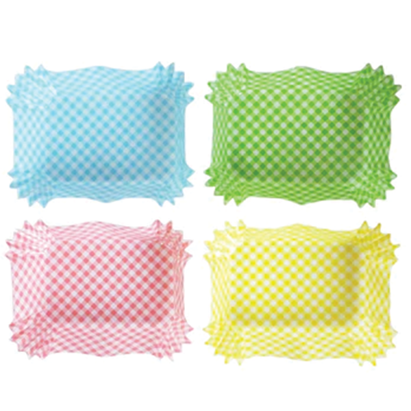 LUNCH DISH CUP SQUARE TYPE 3.7X3X1.4IN