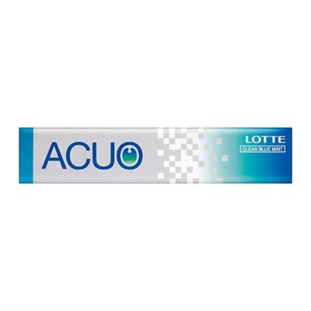 LOTTE ACUOT GUM CLEAR BLUE MINT