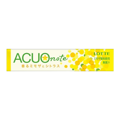 LOTTE ACUOT GUM MIMOSA&CITRUS