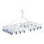 AISEN LAUNDRY BIG HANGER 46 CLIPS 40×90CM