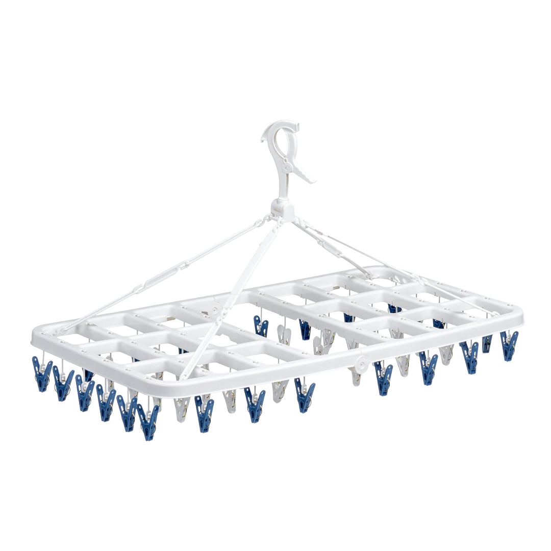 AISEN LAUNDRY BIG HANGER 46 CLIPS 40×90CM