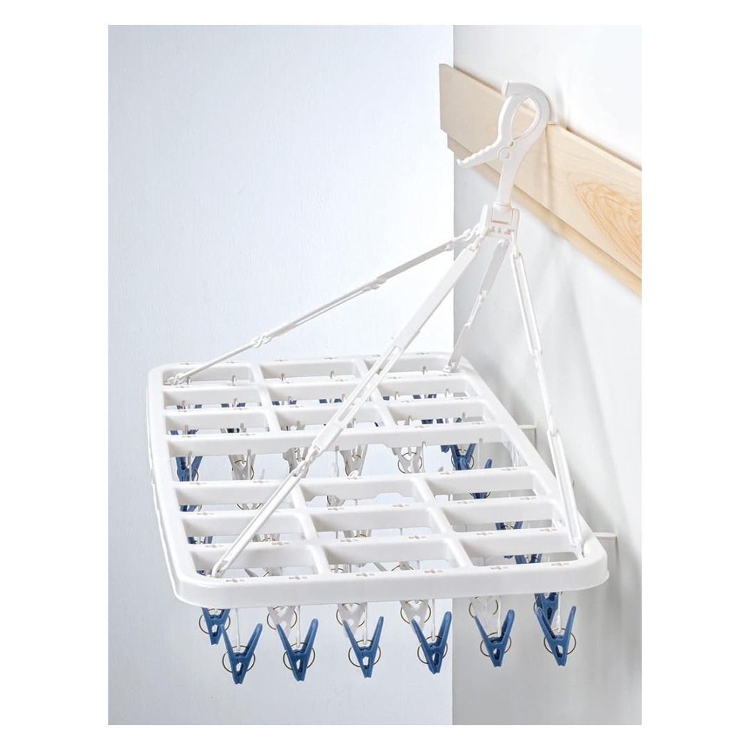 AISEN LAUNDRY BIG HANGER 46 CLIPS 40×90CM