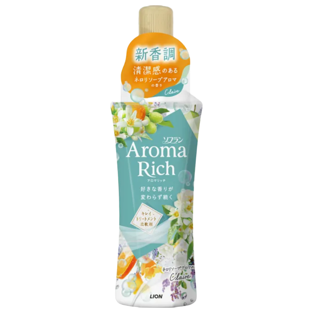 LION AROMA RICH SOFTENER CLAIRE 480ML