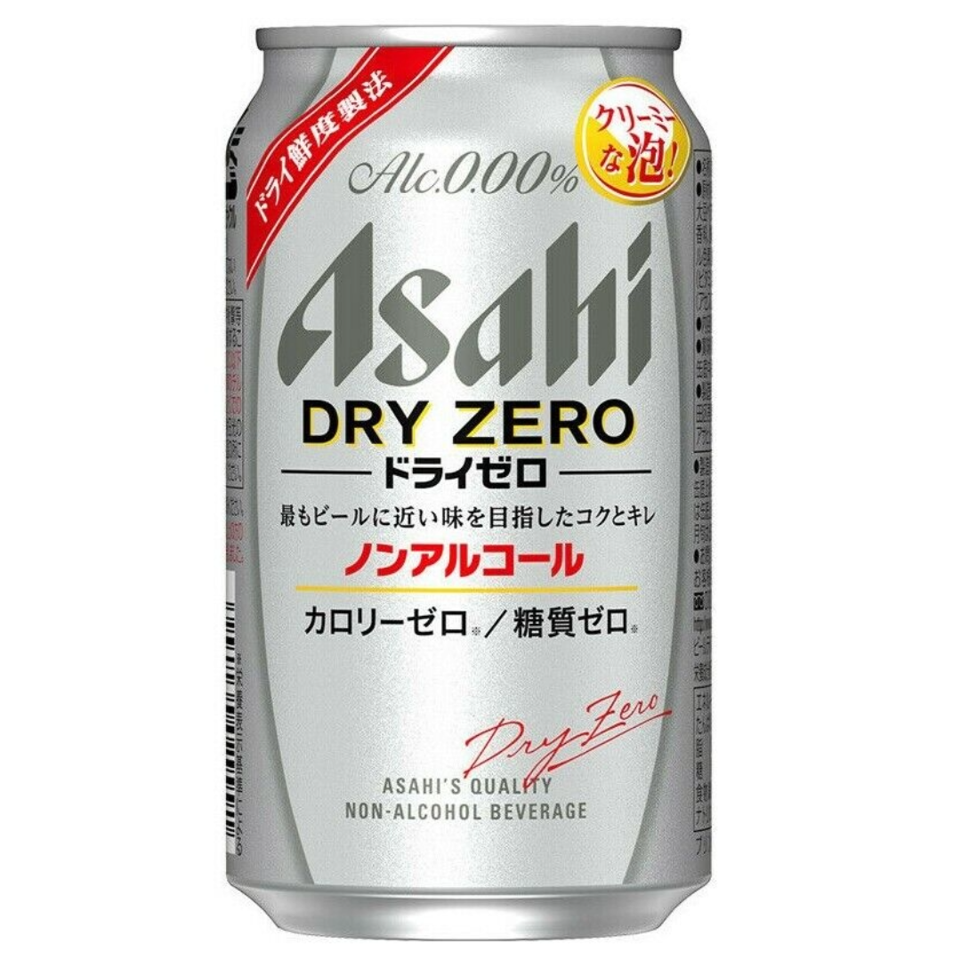 ASAHI DRY ZERO NO ALCOHOL BEER
