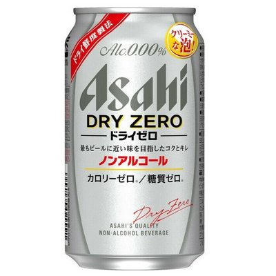 ASAHI DRY ZERO NO ALCOHOL BEER