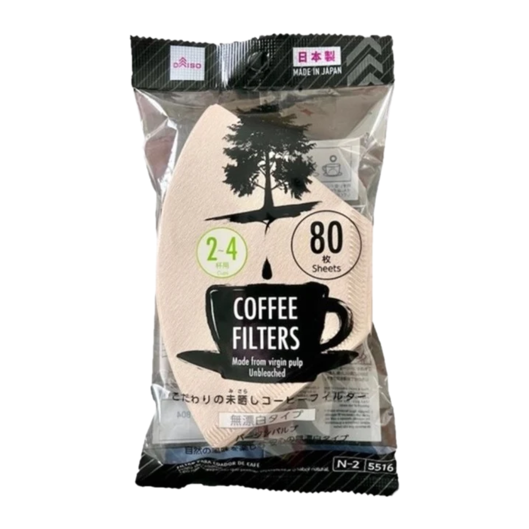 COFFEE FILTERS 1-2CUPS UNBLEACHED 90SHEET