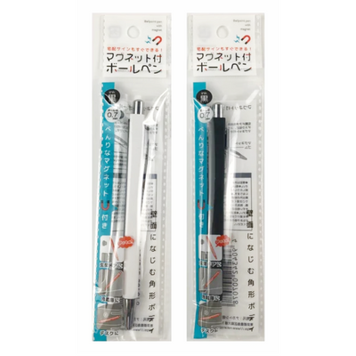 BALLPOINT PEN WITH MAGNET BLACK
