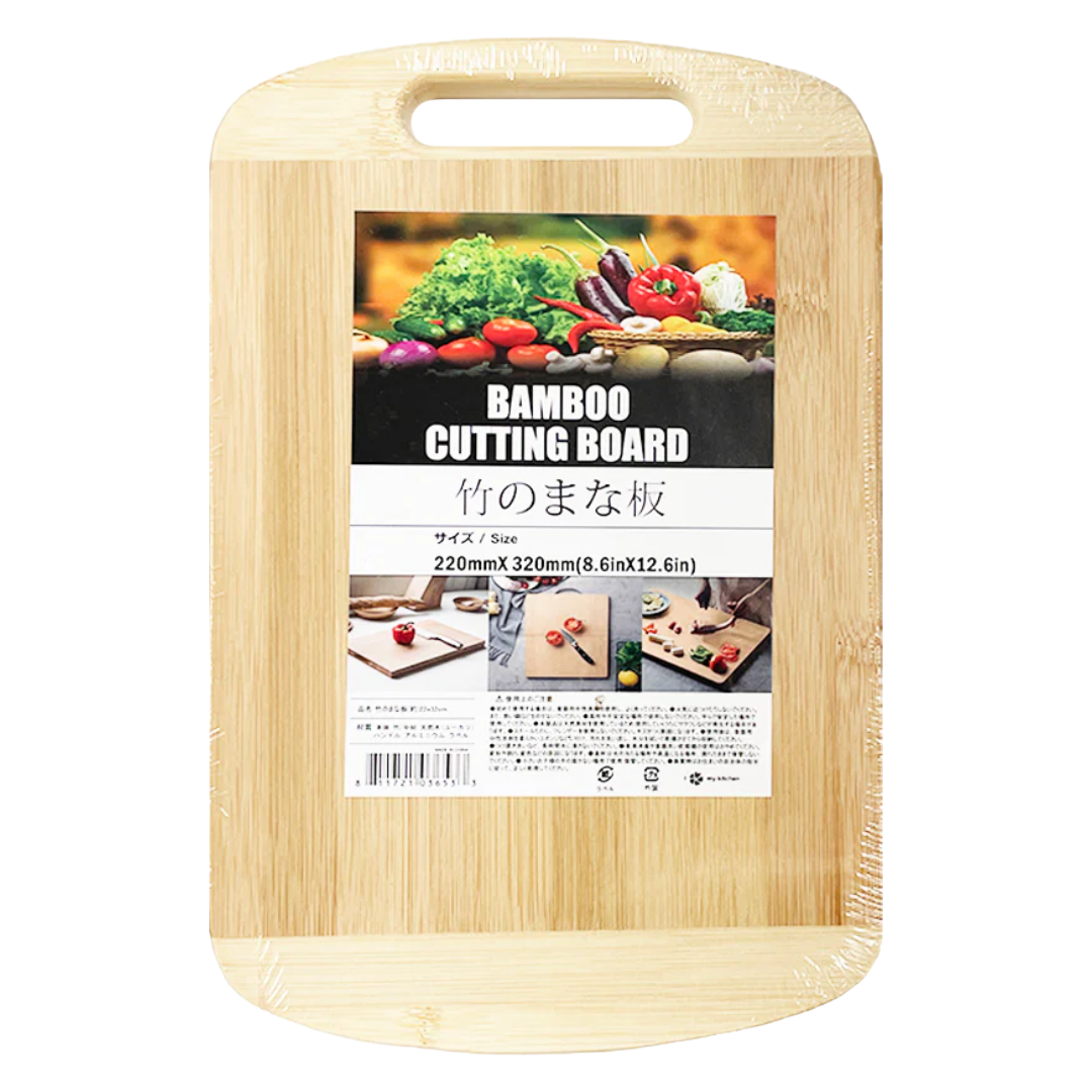 BAMBOO CUTTING BOARD L 8.6×12.6 IN