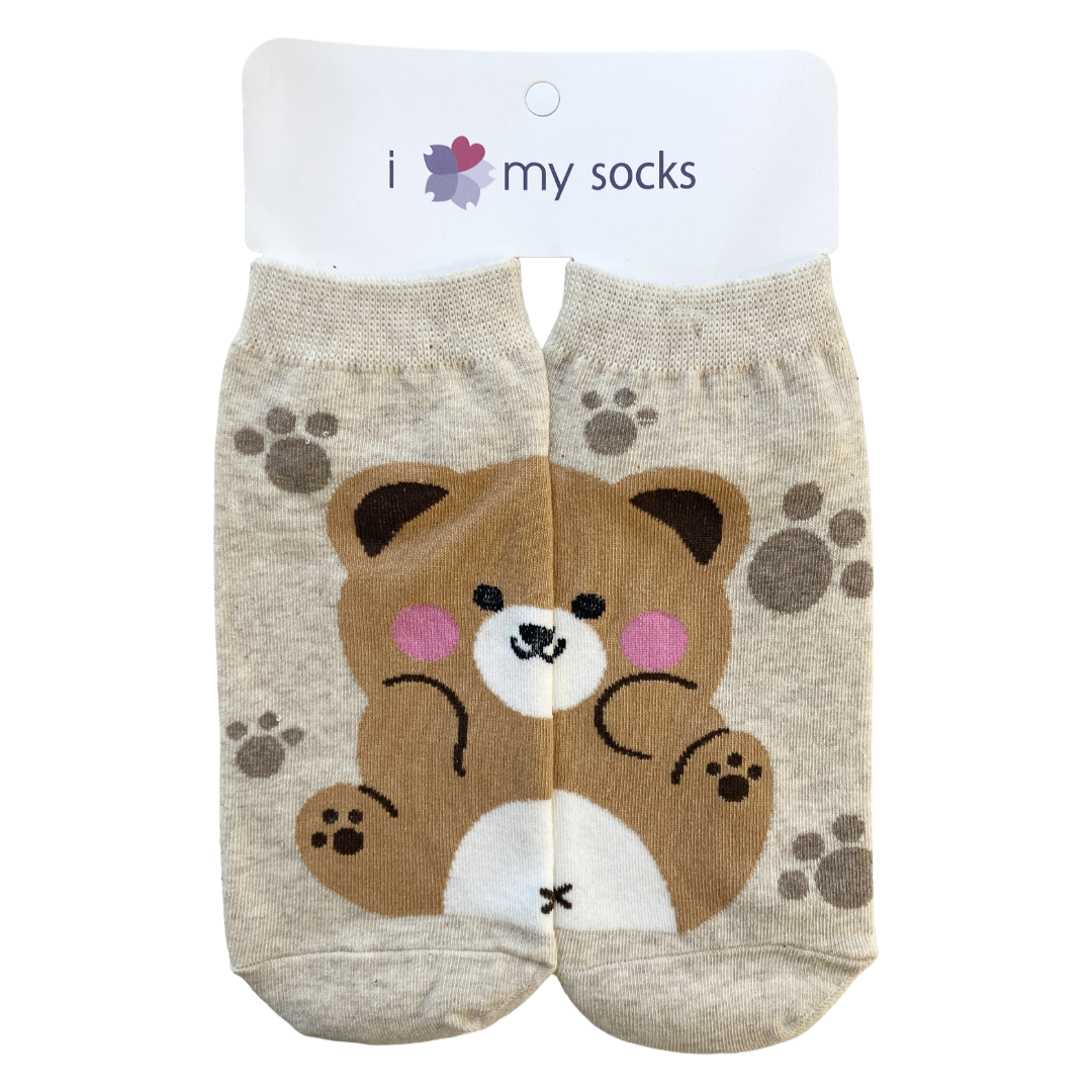 COUPLE SOCKS PEEKABOO BEAR