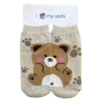 COUPLE SOCKS PEEKABOO BEAR