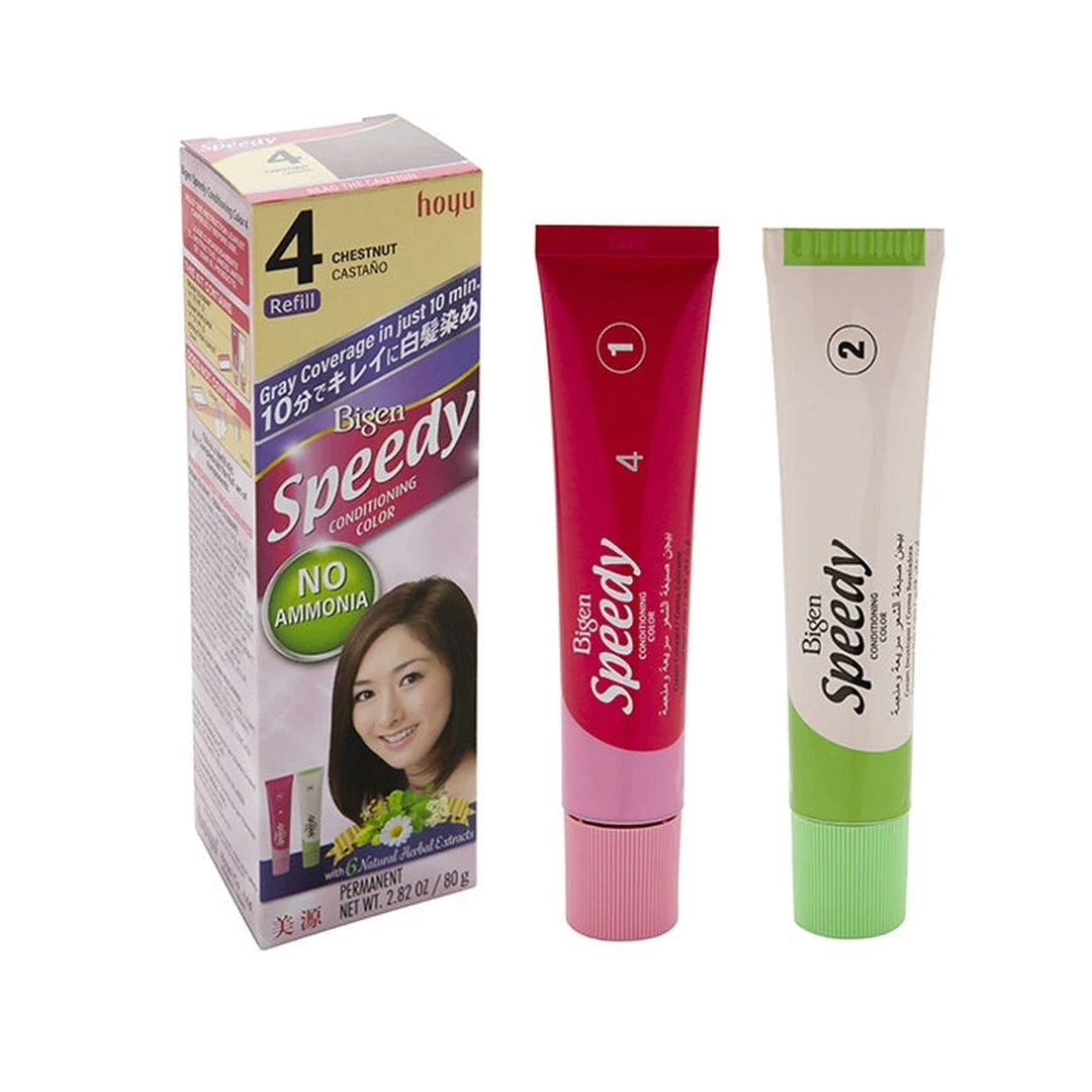 HOYU BIGEN SPEEDY REFILL #4 CHESTNUT