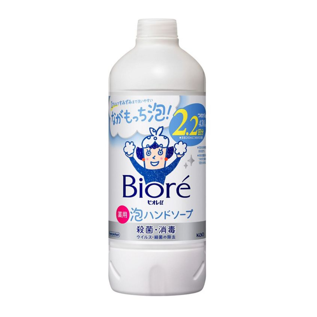 BIORE U FOAMING HAND SOAP REFILL 430ML