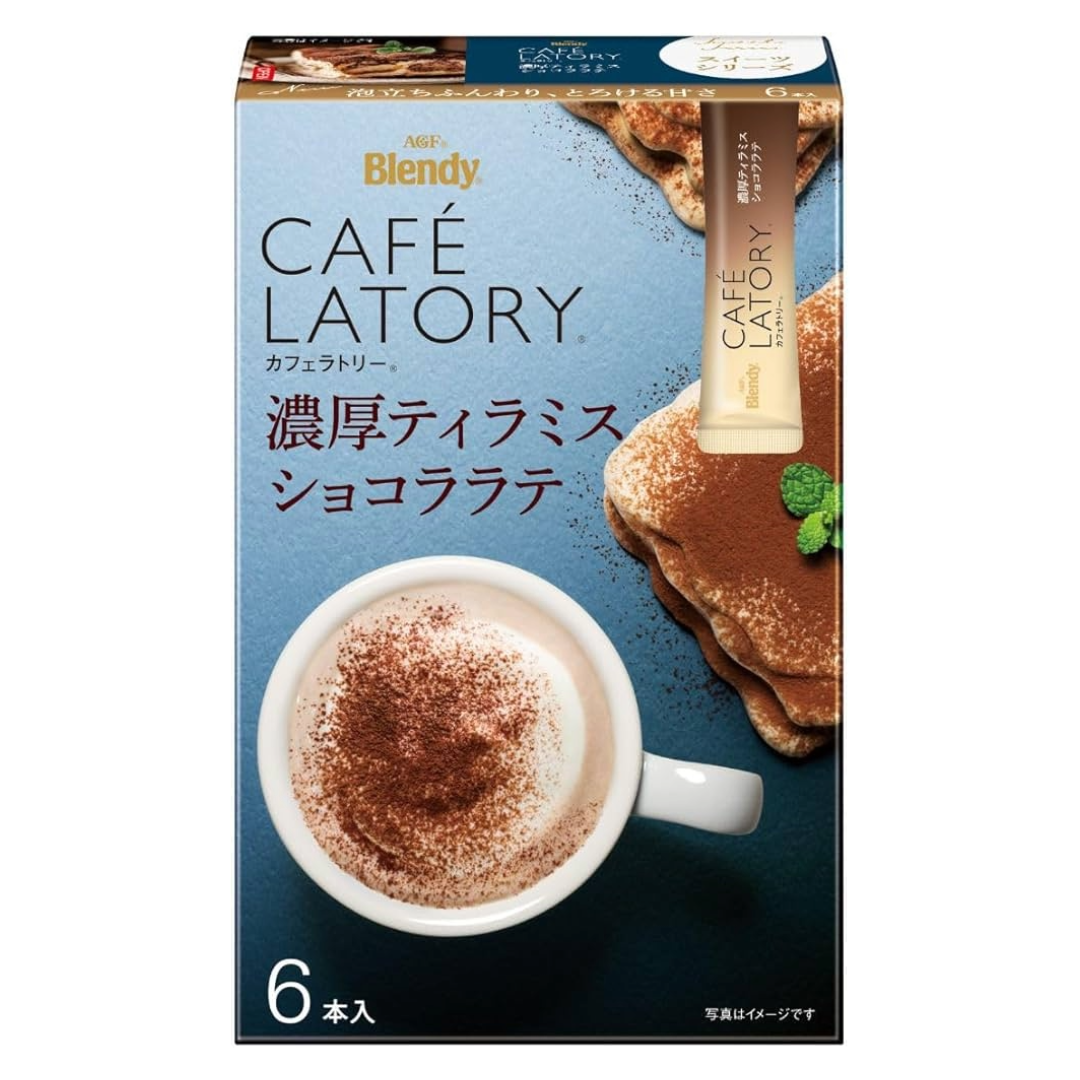 AGF BLENDY CAFE STICK RICH TIRAMISU CHOCO LATTE