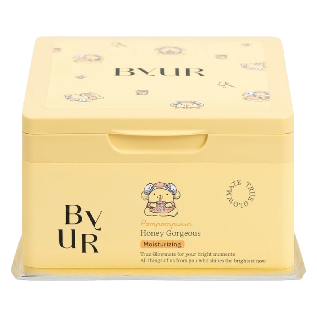 BYUR AQUA SERUM MASK HONEY GORGEOUS 30 SHEETS