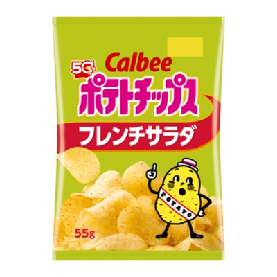 CALBEE POTATO CHIPS FRENCH SALAD JP