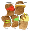 CAPYBARA STUFFED TOY KEY HOLDER CUTE 11CM
