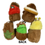 CAPYBARA STUFFED TOY KEY HOLDER CUTE 11CM