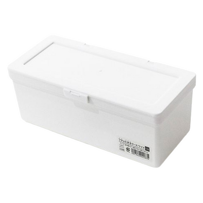 CASE WITH LID WHITE 227×106×90MM