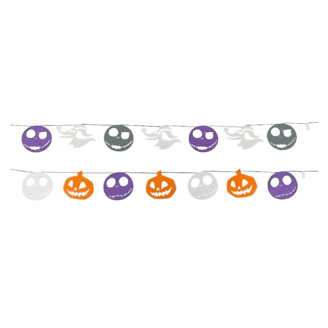 FELT GARLAND HALLOWEEN JACK