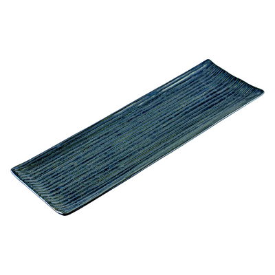 AI BLUE RECTANGULAR PLATE 13.2×4.2IN