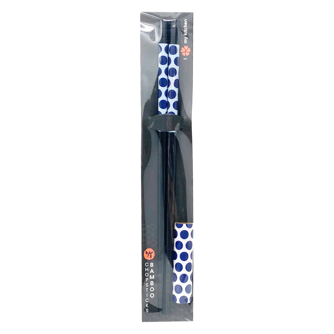 BAMBOO CHOPSTICK WITH REST DOTS PATTERN