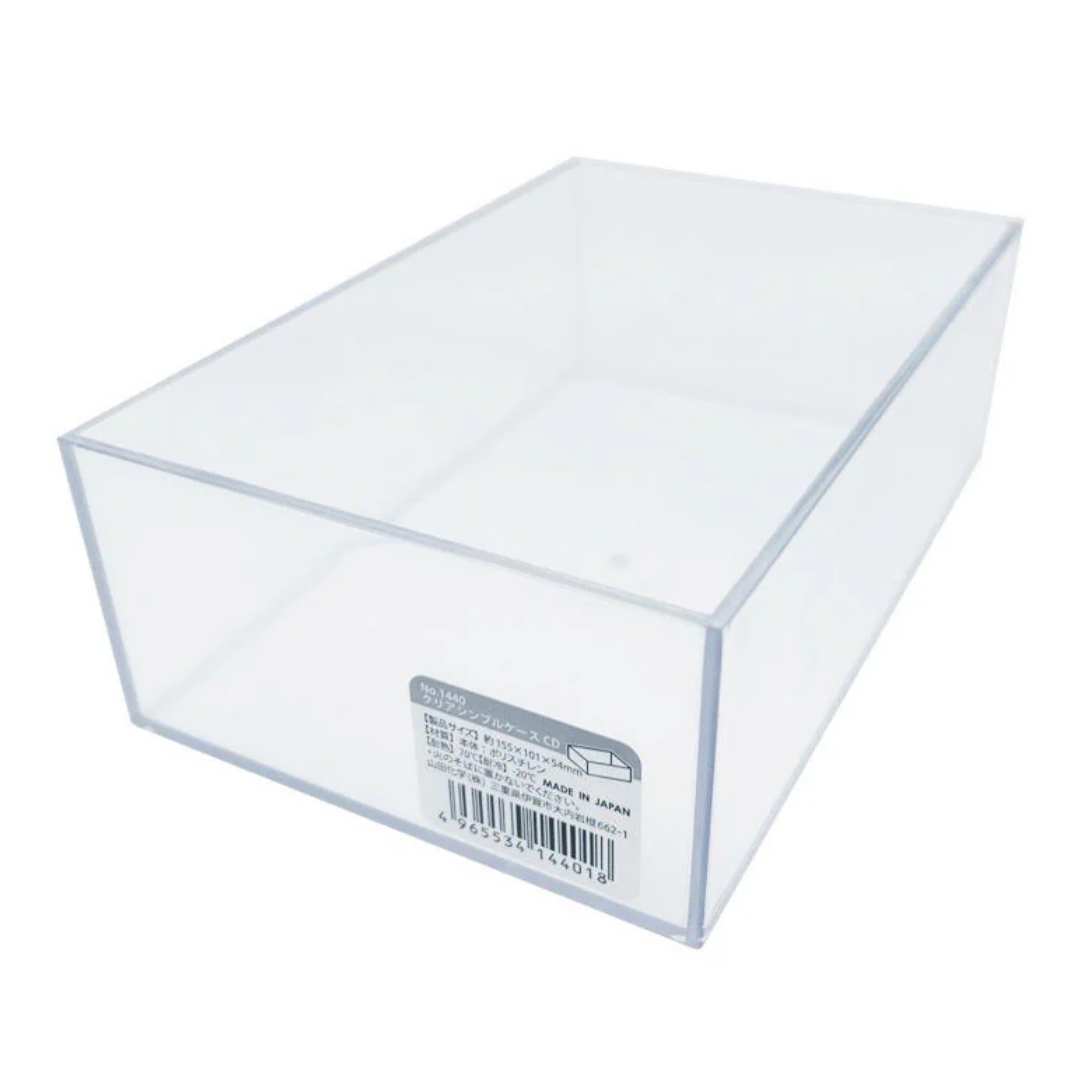 CLEAR SIMPLE CASE 155×101×54MM