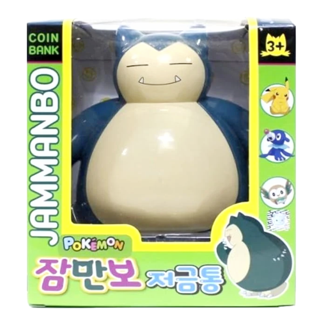 POKEMON FIGURE COIN BANK SNORLAX