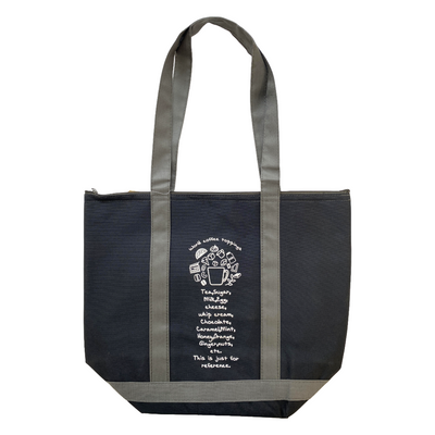 COOLER TOTE BAG BLACK 40×33×19CM