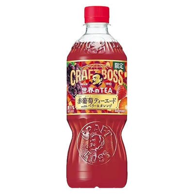 SUNTORY CRAFT BOSS RED GRAPE 600ML