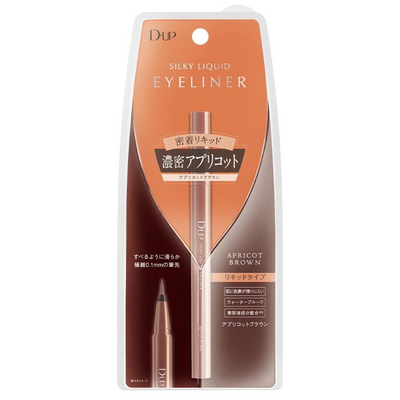 D-UP SILKY IQUID EYELNER WP APRICOT BROWN