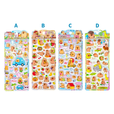 HAPPY CAPYBARA STICKER