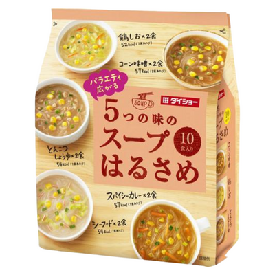 DAISHO 5 FLAVORS HARUSAME SOUP VERMICELLI VARAETY