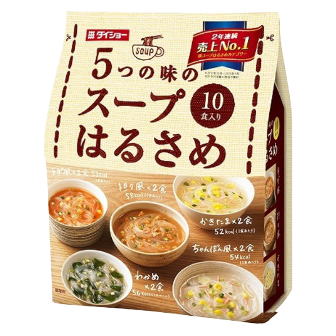 DAISHO 5 FLAVORS HARUSAME SOUP VERMICELLI