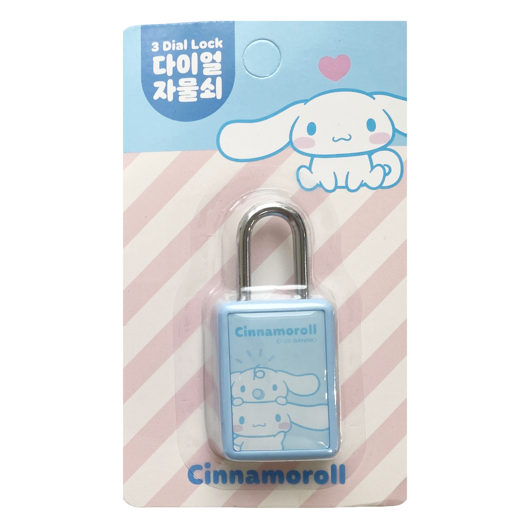 SANRIO DIAL PADLOCK CINNAMOROLL