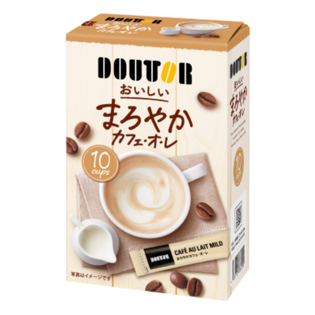 DOUTOR MAROYAKA CAFE AU LAIT MILD 10P