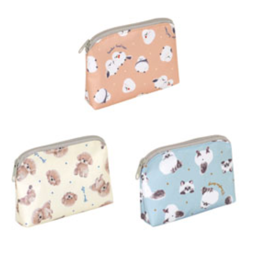 ANIMAL TRAPEZOID POUCH 80×120MM