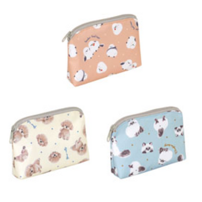 ANIMAL TRAPEZOID POUCH 80×120MM