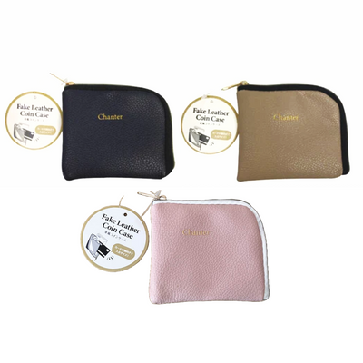FAKE LEATHER COIN CASE 9.5×10.5CM