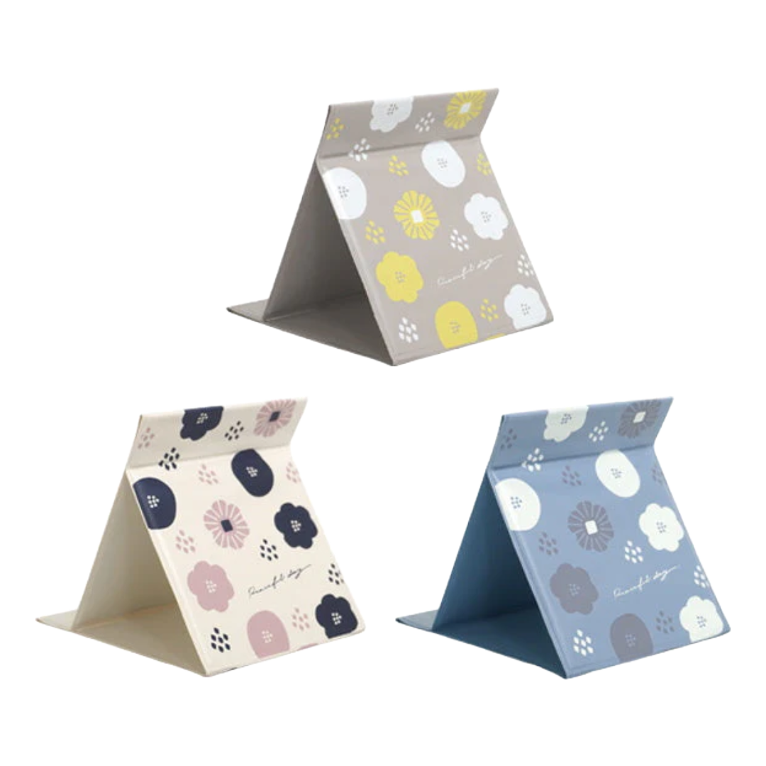 FOLDING MIRROR NORDIC FLOWER