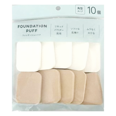 FOUNDATION PUFF SQUARE TYPE 10P