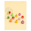 FRUITS ERASER 12P SET