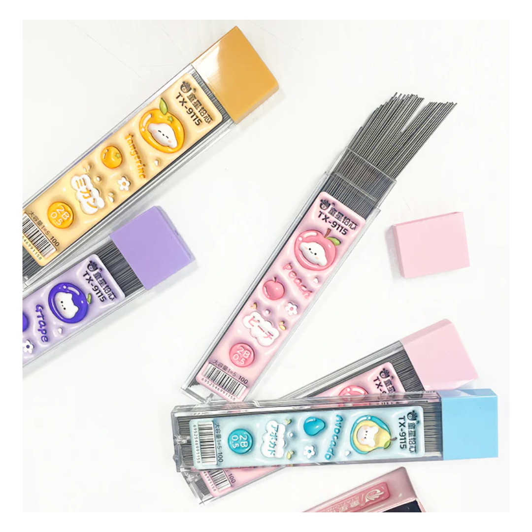 FRUITS LONG M.PENCIL LEAD 2B 0.5MM