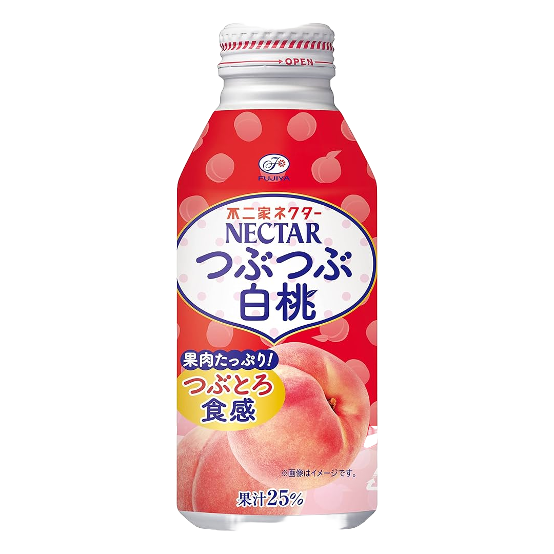 FUJIYA SOFT DRINK NECTAR WHITE PEACH