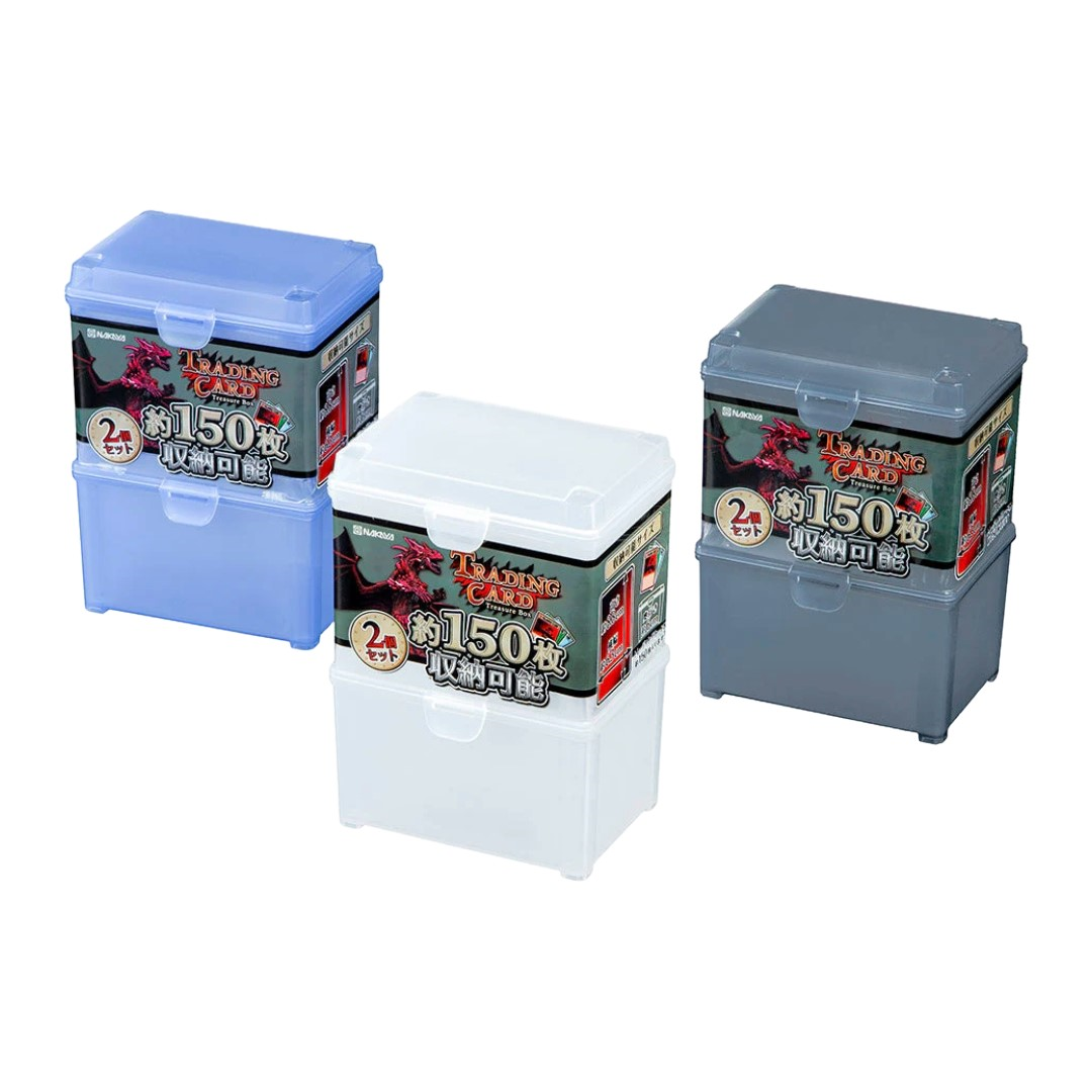 GAME CARD CASE 6X6.3X8.8CM 2PSET