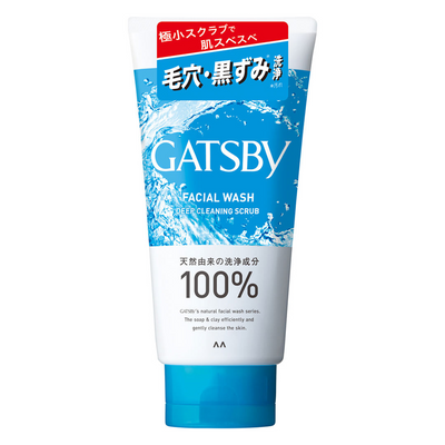 MANDOM GATSBY FACIAL WASH DEEP CLEANING SCRUB