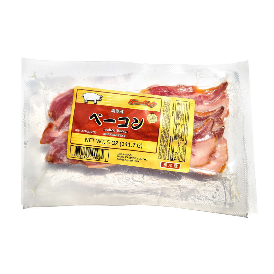 GF COOKED BACON 5OZ