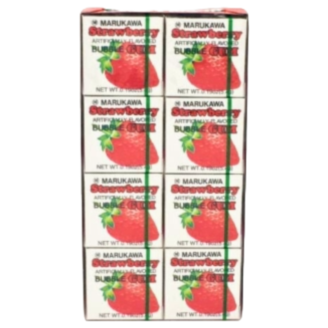 MARUKAWA STRAWBERRY GUM 8P